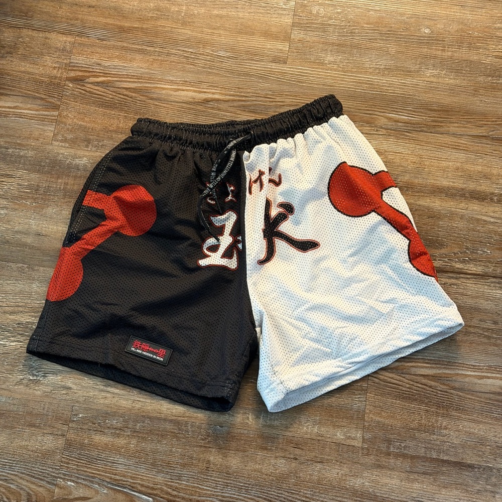 Village Hidden In Iron Jujutsu Kaisen (Demon Dogs) Mesh Shorts